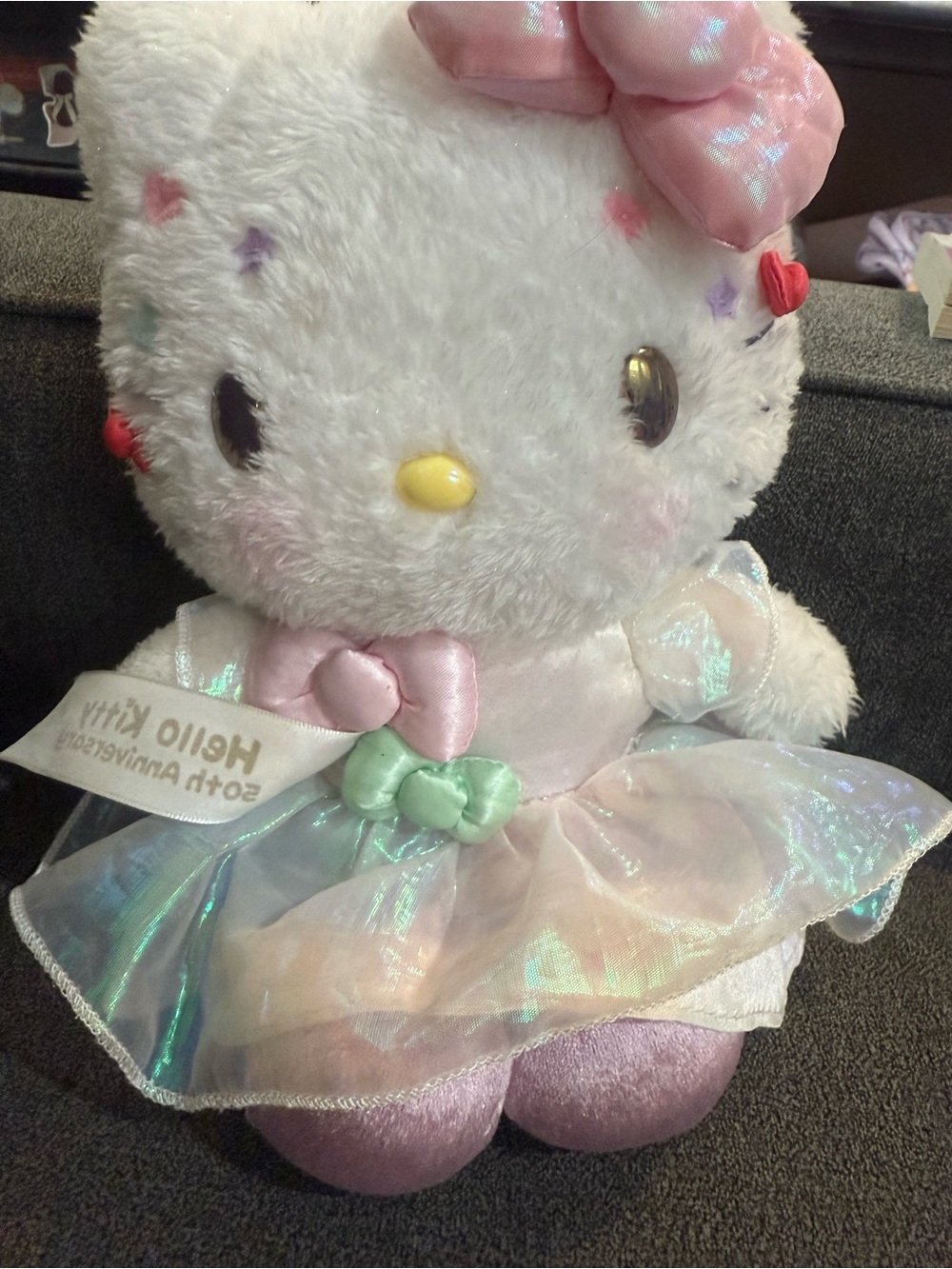 NEW WITH TAGS 50TH ANNIVERSARY SPECIAL HELLO KITTY SANRIO LIMITED EDITION RARE